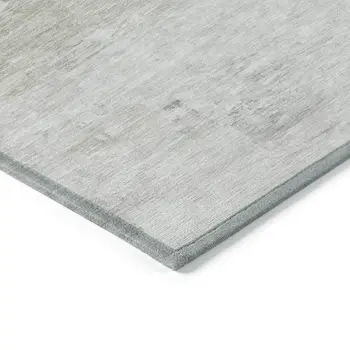 10' X 14' Ivory Beige And Taupe Abstract Washable Indoor Outdoor Area Rug