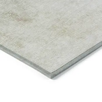 9' X 12' Beige Sky Blue And Teal Blue Ombre Washable Indoor Outdoor Area Rug