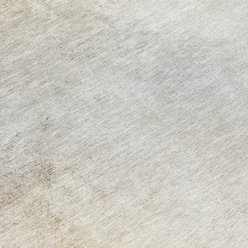 8' Taupe Beige And Ivory Round Ombre Washable Indoor Outdoor Area Rug