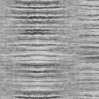 3' X 5' Silver Gray And Charcoal Striped Washable Indoor Outdoor Area Rug