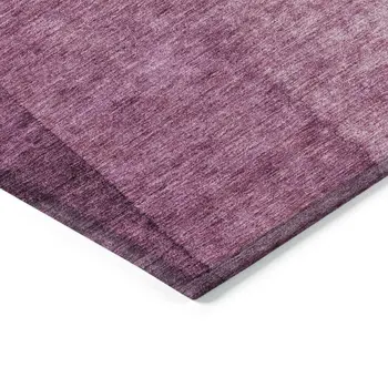 8' X 10' Merlot Blush And Pink Ombre Washable Indoor Outdoor Area Rug