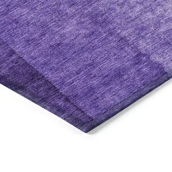 8' X 10' Purple Lilac And Lavender Ombre Washable Indoor Outdoor Area Rug