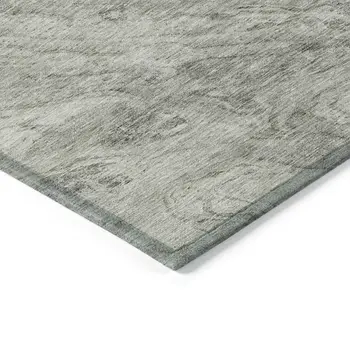 10' X 14' Taupe Beige And Tan Abstract Washable Indoor Outdoor Area Rug