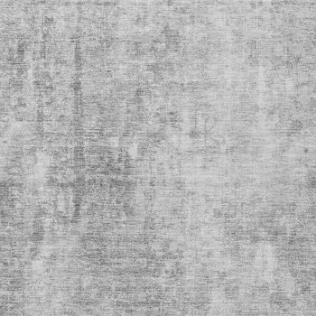 5' X 8' Gray Silver And Charcoal Abstract Washable Indoor Outdoor Area Rug