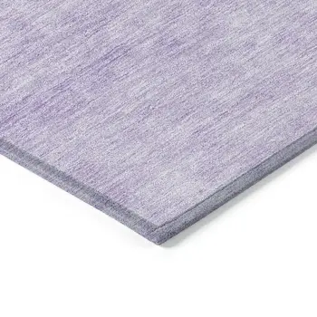 3' X 5' Lavender And Purple Abstract Washable Indoor Outdoor Area Rug