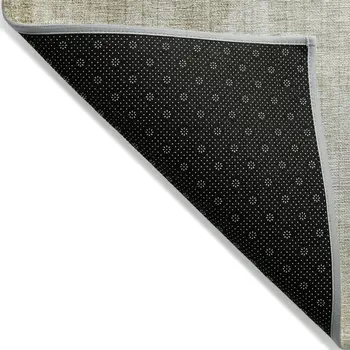10' X 14' Taupe Beige And Tan Geometric Washable Indoor Outdoor Area Rug
