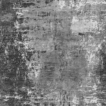 5' X 8' Gray Charcoal And Silver Abstract Washable Indoor Outdoor Area Rug