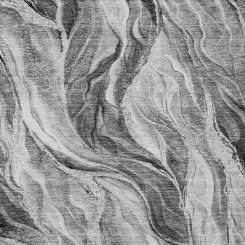 3' X 5' Gray Charcoal And Ivory Abstract Washable Indoor Outdoor Area Rug
