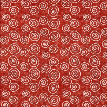8' X 10' Red And Ivory Geometric Washable Indoor Outdoor Area Rug