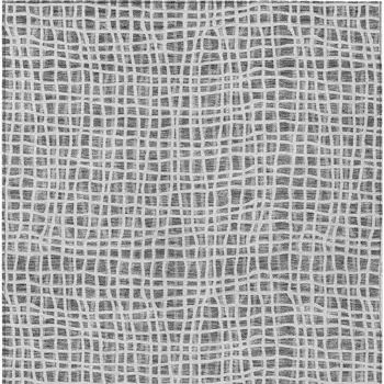 10' X 14' Gray Charcoal And Silver Striped Washable Indoor Outdoor Area Rug