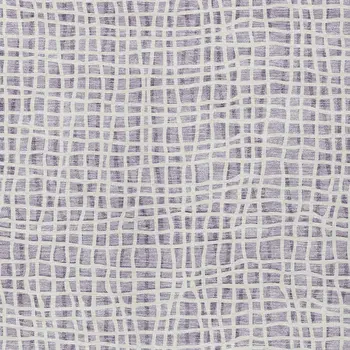 9' X 12' Lilac Purple And Ivory Striped Washable Indoor Outdoor Area Rug