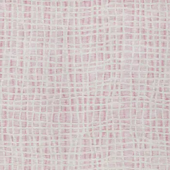 8' X 10' Pink And Ivory Striped Washable Indoor Outdoor Area Rug