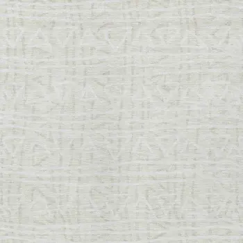 8' X 10' Ivory And Beige Geometric Washable Indoor Outdoor Area Rug