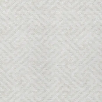 3' X 5' Ivory And Beige Geometric Washable Indoor Outdoor Area Rug