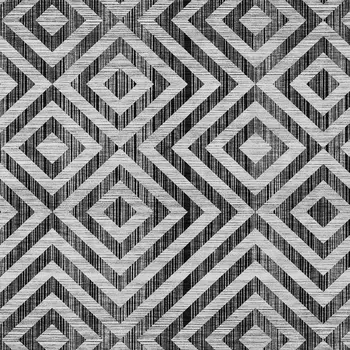 10' X 14' Black Gray And Silver Geometric Washable Indoor Outdoor Area Rug