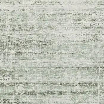 5' X 8' Sage Artichoke Green And Ivory Abstract Washable Indoor Outdoor Area Rug
