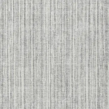 8' X 10' Gray And Silver Striped Washable Indoor Outdoor Area Rug
