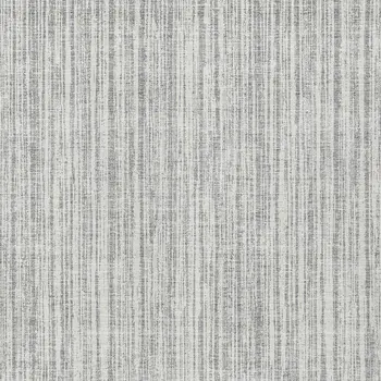 10' X 14' Gray And Silver Striped Washable Indoor Outdoor Area Rug