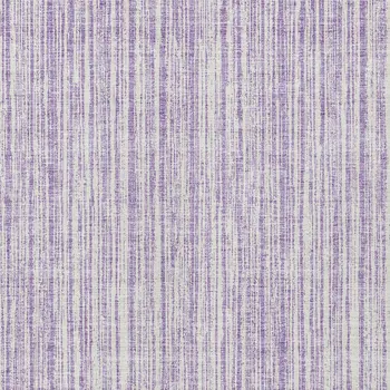 3' X 5' Lavender And Ivory Striped Washable Indoor Outdoor Area Rug