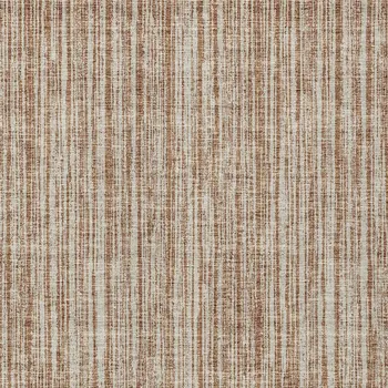 3' X 5' Orange And Beige Striped Washable Indoor Outdoor Area Rug