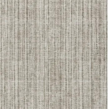 5' X 8' Taupe And Beige Striped Washable Indoor Outdoor Area Rug