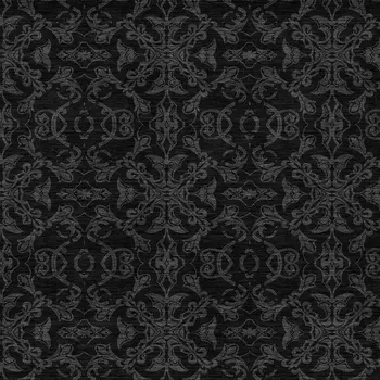 5' X 8' Gray And Charcoal Medallion Washable Indoor Outdoor Area Rug