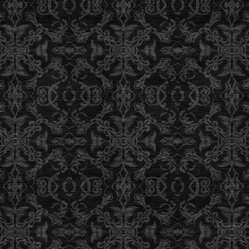 8' X 10' Gray And Charcoal Medallion Washable Indoor Outdoor Area Rug
