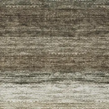 3' X 5' Brown Beige And Tan Ombre Washable Indoor Outdoor Area Rug
