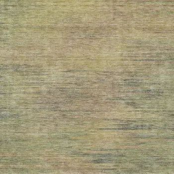 10' X 14' Artichoke Green Fern Green And Gold Abstract Washable Indoor Outdoor Area Rug