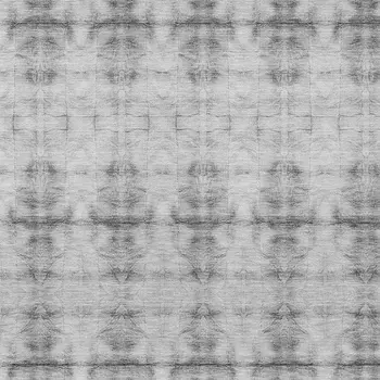 9' X 12' Silver And Gray Geometric Washable Indoor Outdoor Area Rug