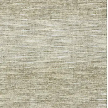5' X 8' Khaki And Beige Abstract Washable Indoor Outdoor Area Rug