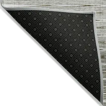5' X 8' Taupe And Beige Abstract Washable Indoor Outdoor Area Rug