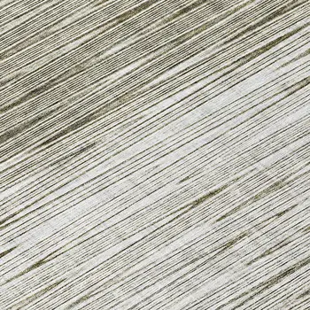 8' Taupe And Beige Round Abstract Washable Indoor Outdoor Area Rug
