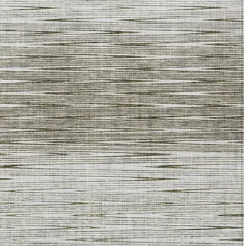 8' X 10' Taupe And Beige Abstract Washable Indoor Outdoor Area Rug