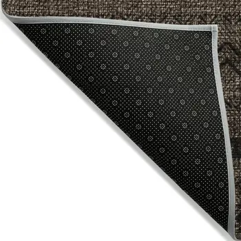10' X 14' Chocolate And Brown Southwestern Washable Indoor Outdoor Area Rug
