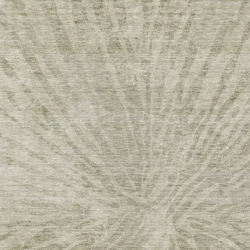 8' X 10' Taupe And Beige Abstract Washable Indoor Outdoor Area Rug