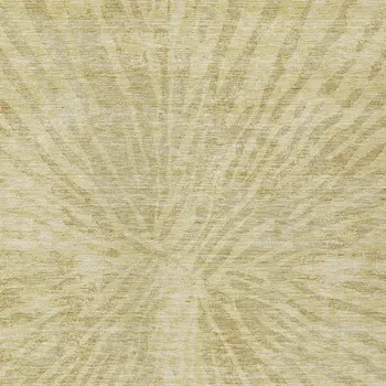 3' X 5' Wheat Beige And Tan Abstract Washable Indoor Outdoor Area Rug