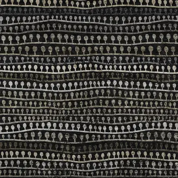 10' X 14' Taupe Charcoal And Gray Striped Washable Indoor Outdoor Area Rug