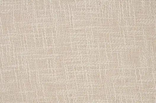 Set of Two 20" Beige Cotton Throw Pillows