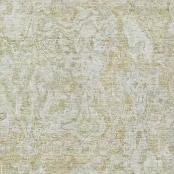 10' X 14' Beige Tan And Taupe Abstract Washable Indoor Outdoor Area Rug