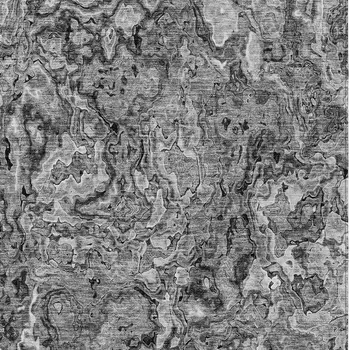 9' X 12' Gray Charcoal And Silver Abstract Washable Indoor Outdoor Area Rug