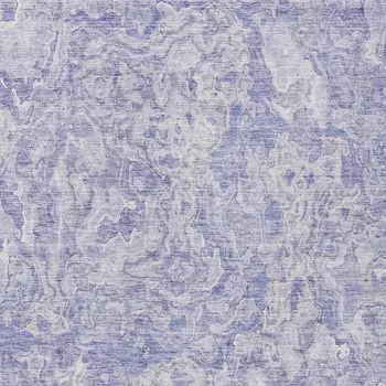 8' X 10' Plum Purple And Lavender Abstract Washable Indoor Outdoor Area Rug
