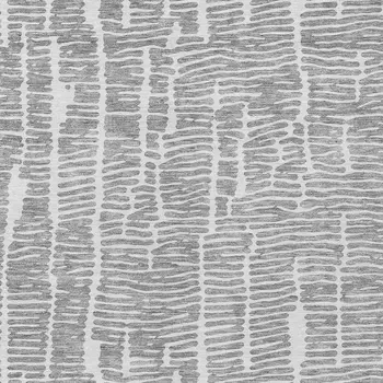 10' X 14' Gray And Ivory Abstract Washable Indoor Outdoor Area Rug