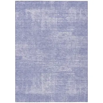 3' X 5' Lavender Purple And Lilac Abstract Washable Indoor Outdoor Area Rug