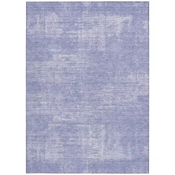 3' X 5' Lavender Purple And Lilac Abstract Washable Indoor Outdoor Area Rug