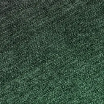 8' Emerald And Charcoal Round Abstract Washable Indoor Outdoor Area Rug