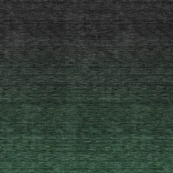 10' X 14' Emerald And Charcoal Abstract Washable Indoor Outdoor Area Rug