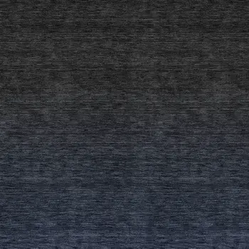 9' X 12' Navy Blue And Charcoal Abstract Washable Indoor Outdoor Area Rug