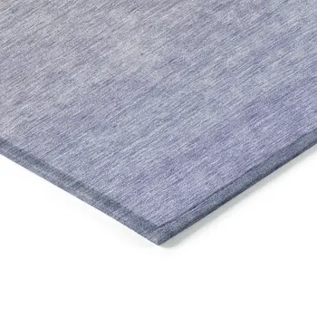8' X 10' Beige Tan And Blue Ombre Washable Indoor Outdoor Area Rug