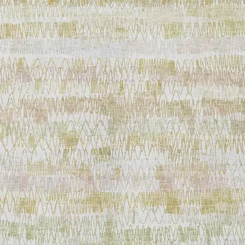 5' X 8' Gold Beige And Tan Striped Washable Indoor Outdoor Area Rug